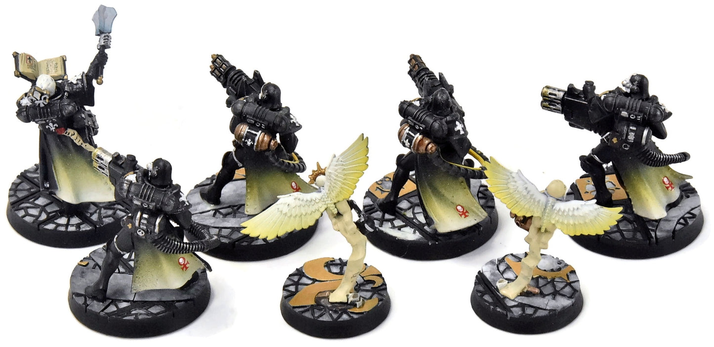 ADEPTA SORORITAS 7 Retributor Squad #1 CIGARETTE SMELL Warhammer 40K