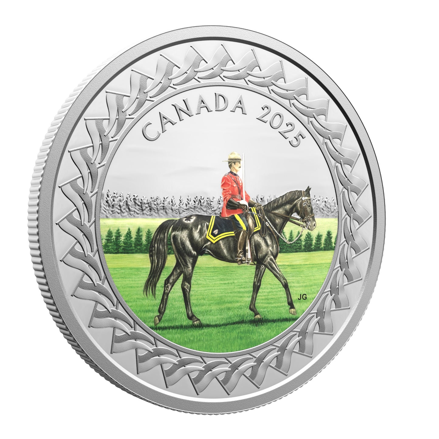 RCMP Musical Ride – 1 oz. $20 Fine Silver Coin