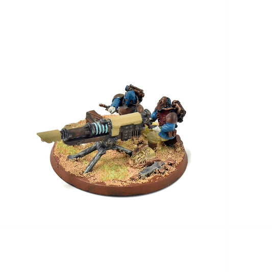 RENEGADE MILITIA Lascannon Team #3 WELL PAINTED 40K