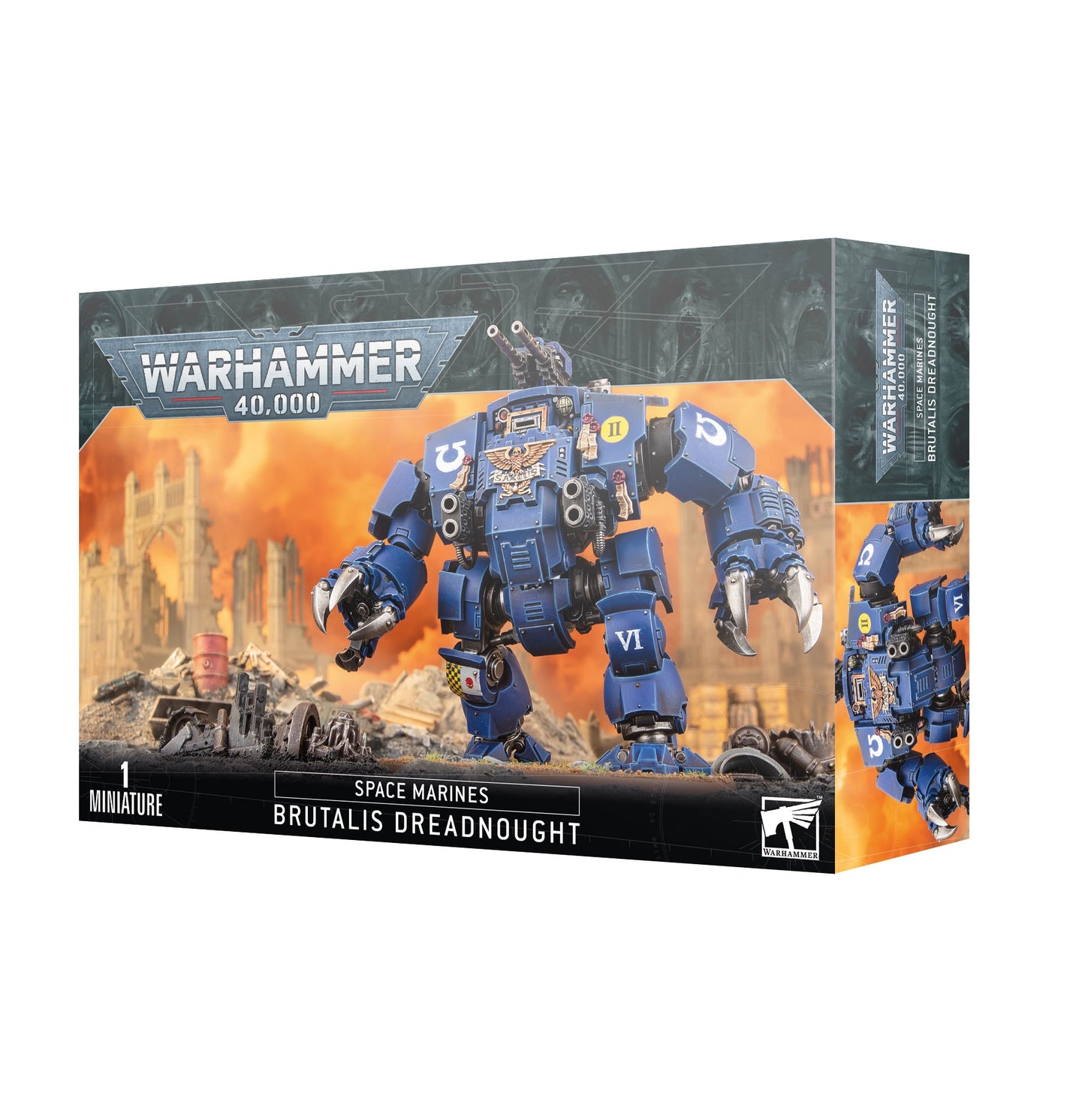 Dreadnought Brutalis des Space Marines