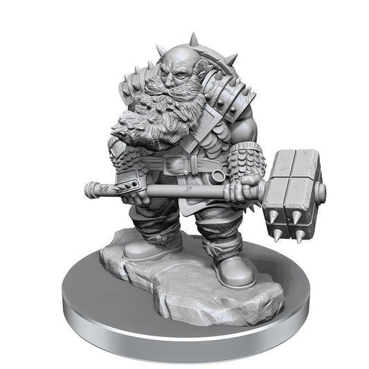D&D Unpainted Minis Wv18 Duergar Fighters
