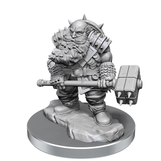 D&D Unpainted Minis Wv18 Duergar Fighters