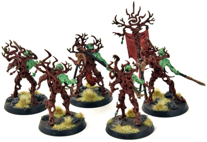 SYLVANETH 5 Tree Revenants #2 Sigmar WELL PAINTED