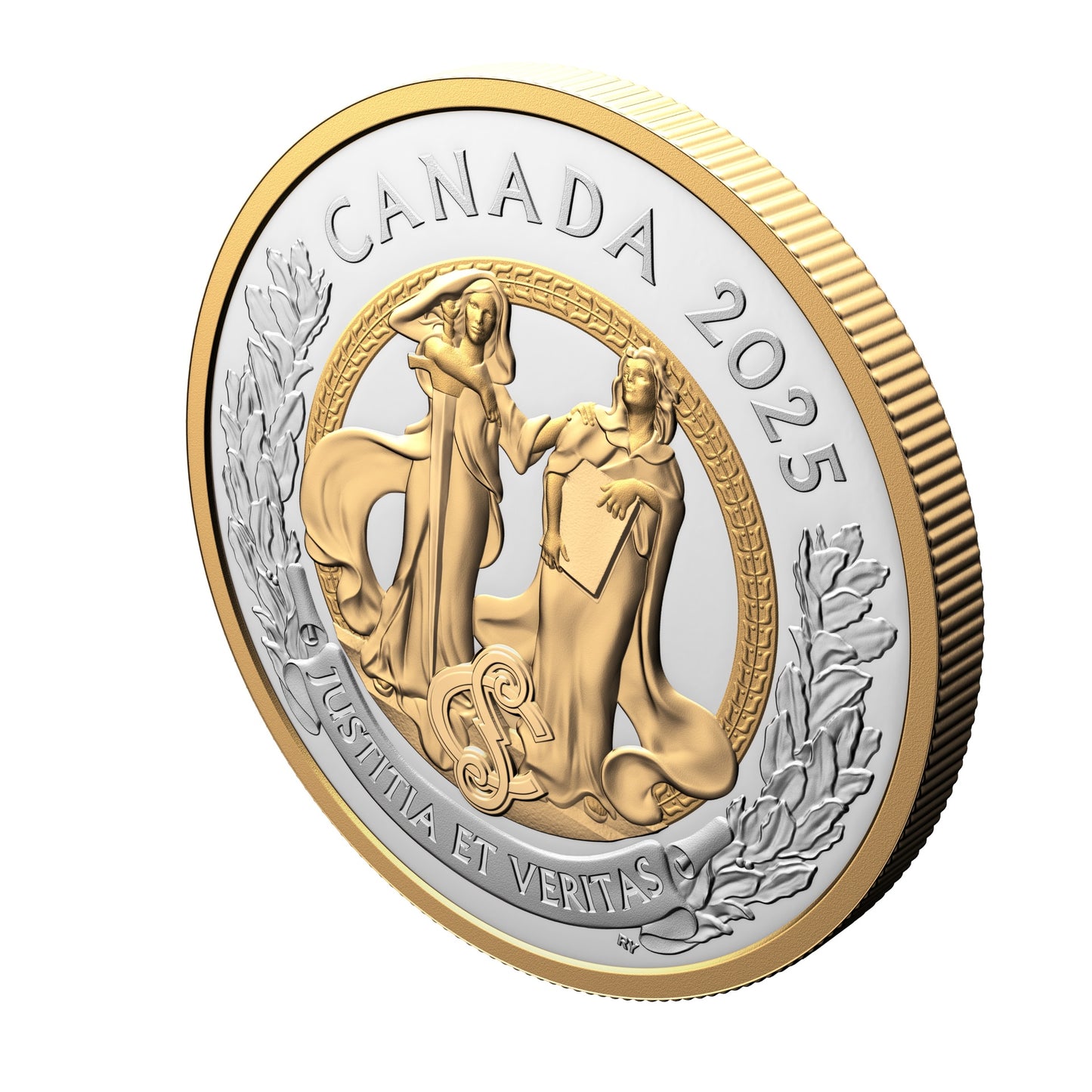 $20 Fine Silver Coin – Allegories of Justice and Truth