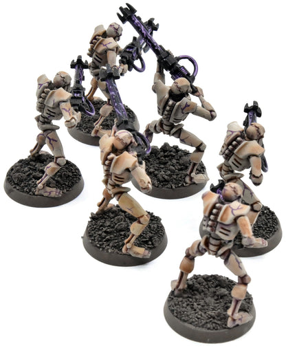 NECRONS 6 Warriors #1 WELL PAINTED Warhammer 40K