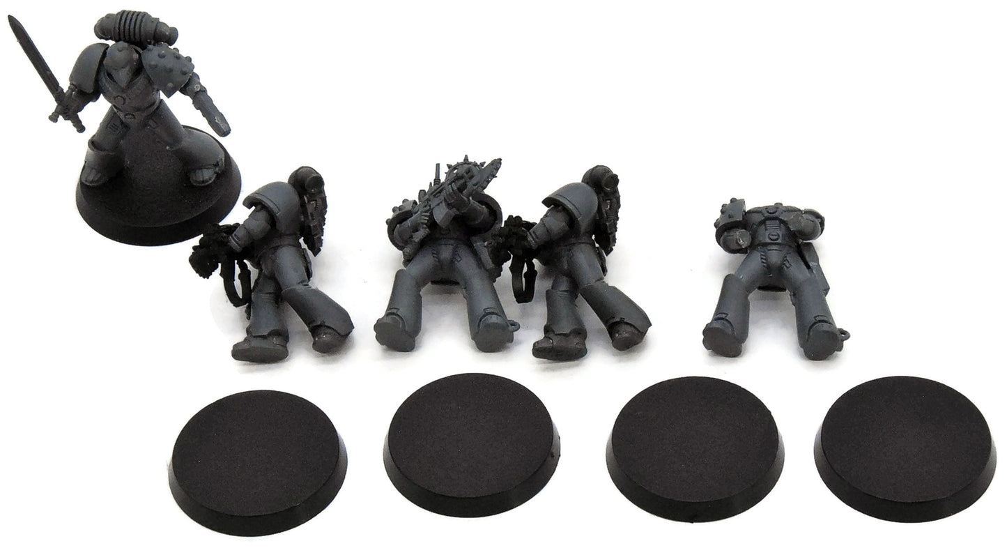 HORUS HERESY 5 Tactical Marines #5 INCOMPLETE