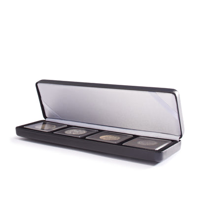 Single Coin Box Nobile For 4 Quadrum 50X50 MM Black