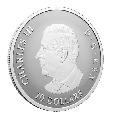 Gleaming Maple Leaves – 1/2 oz. Fine Silver Coin (249978)
