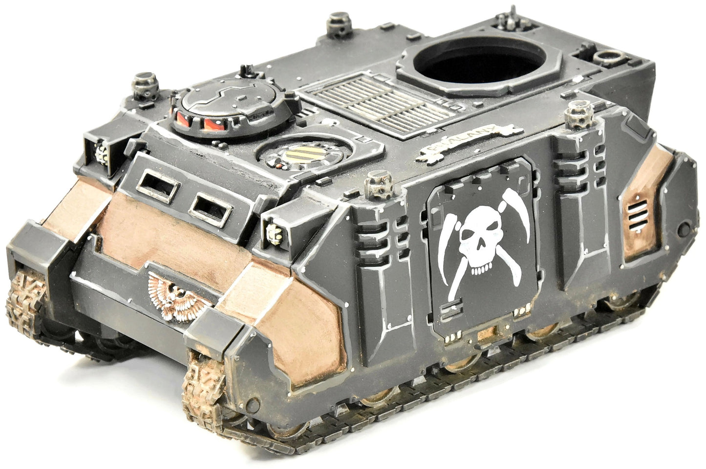 SPACE MARINES Rhino #1 missing turret PRO PAINTED Warhammer 40K
