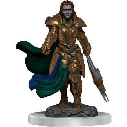 D&d Unpainted Minis Wv20 Orc Fighter Female