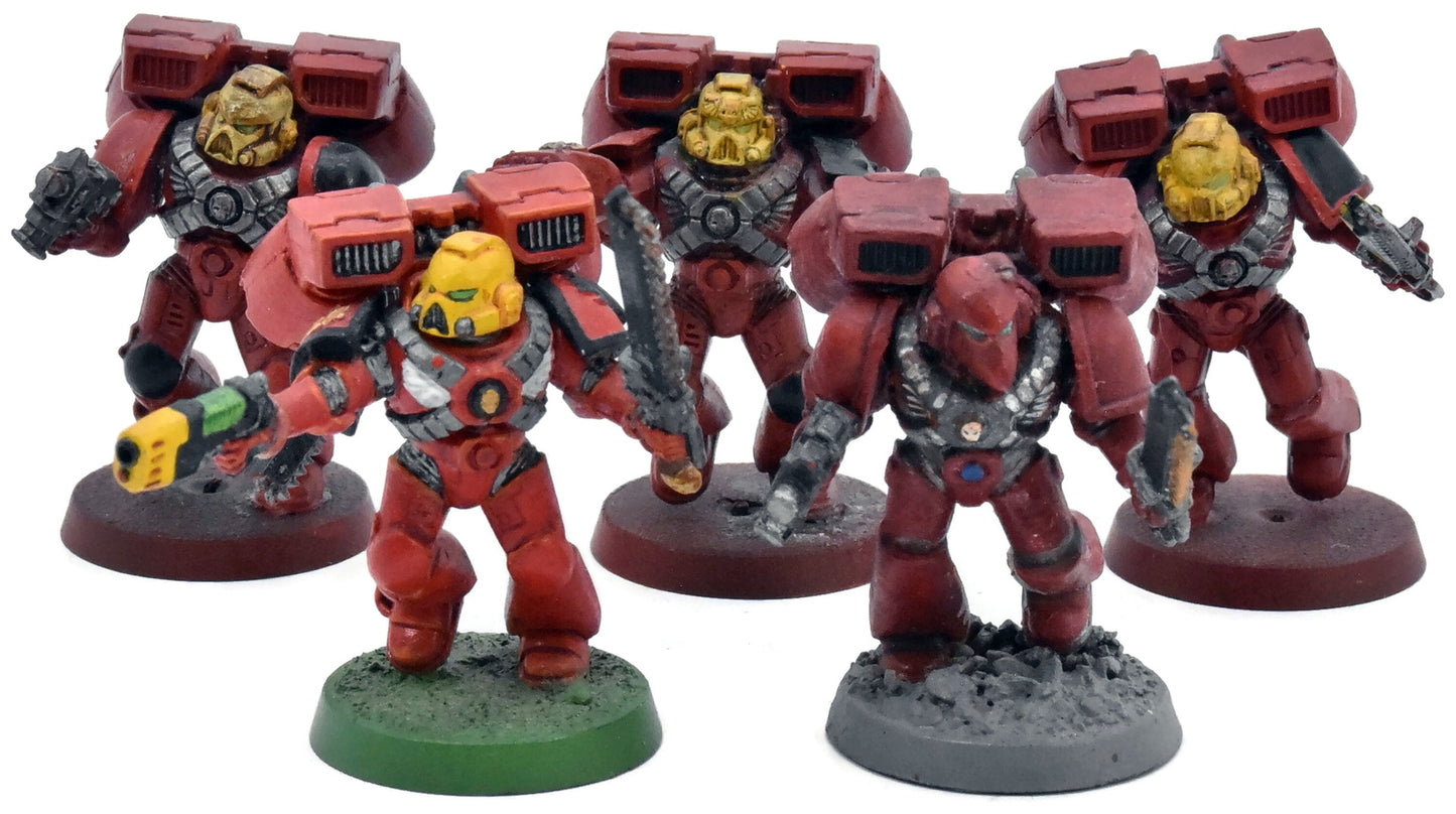 BLOOD ANGELS 5 Assault Intercessors With Jump Pack #3 Warhammer 40K