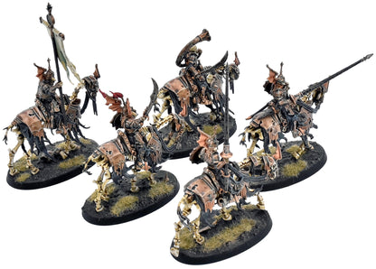 SOULBLIGHT GRAVELORDS 5 Barrow Knights #1 COMMISSION PRO PAINTED Sigmar 1248