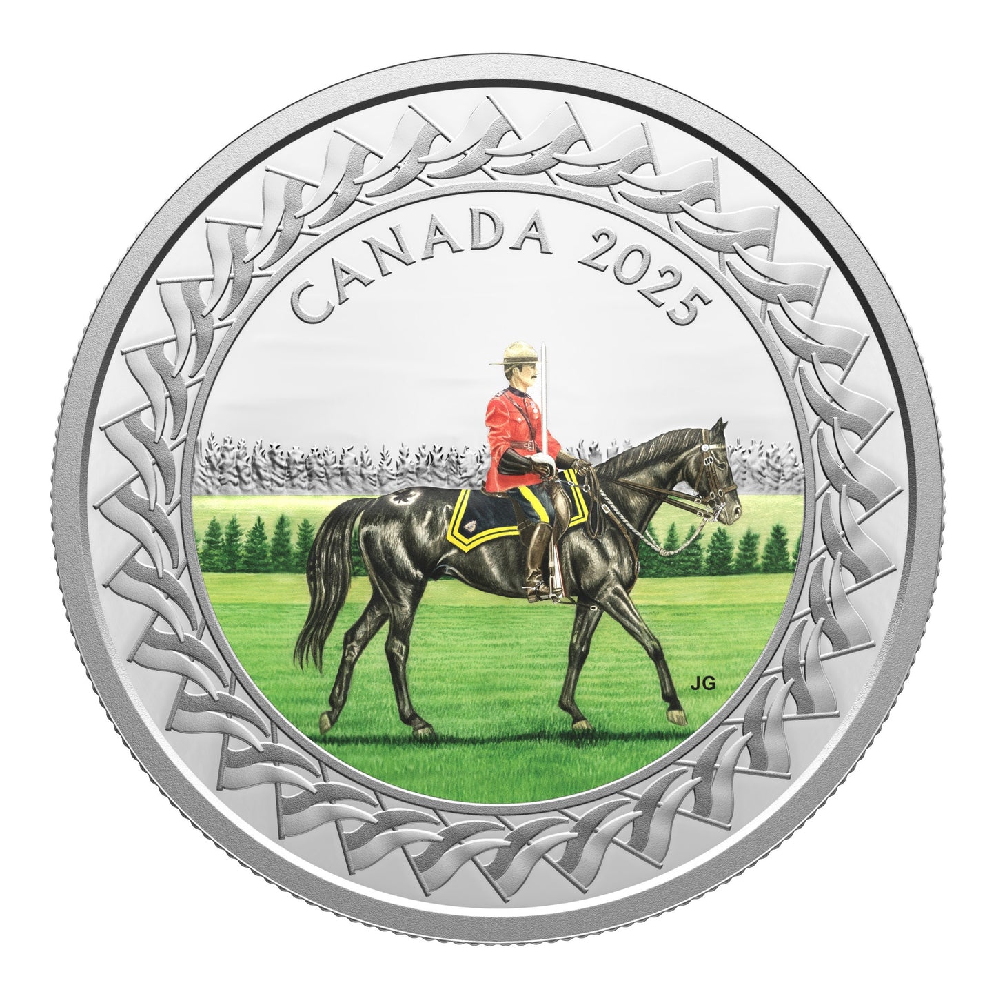 RCMP Musical Ride – 1 oz. $20 1 oz Fine Silver Coin (249624)