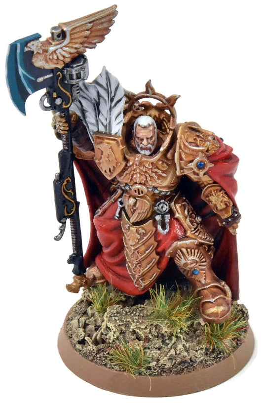ADEPTUS CUSTODES Captain General Trajann Valoris #1 PRO PAINTED Warhammer 40K