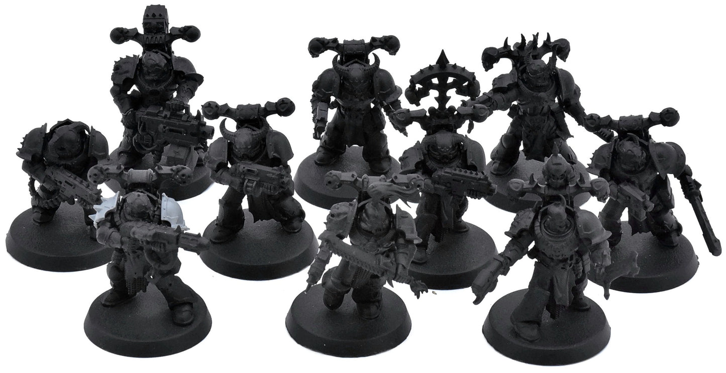 CHAOS SPACE MARINES 10 Legionaries #1 Warhammer 40K
