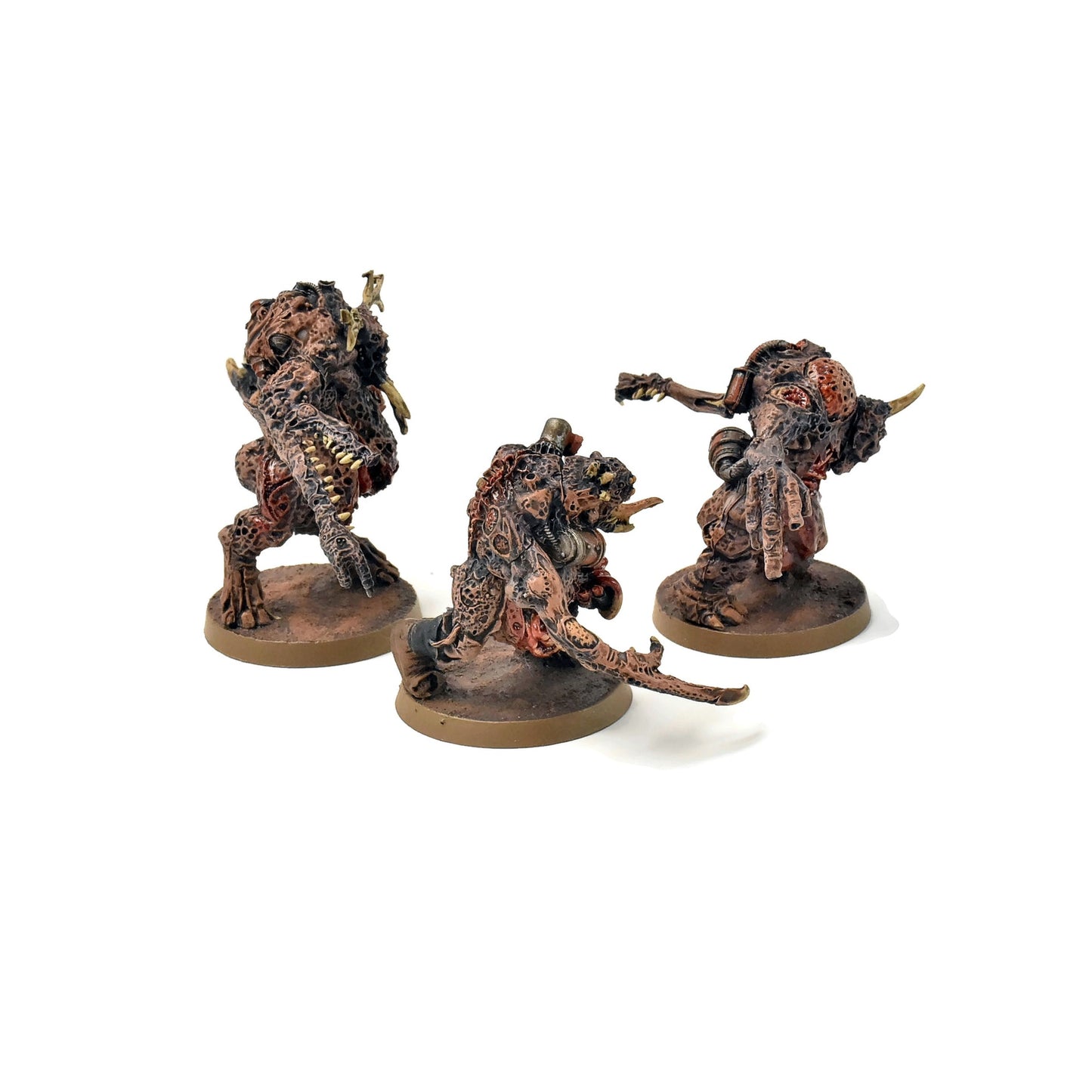 CHAOS DAEMONS 3 Plague ogryns Ogryn #1 FORGE WORLD PRO PAINTED