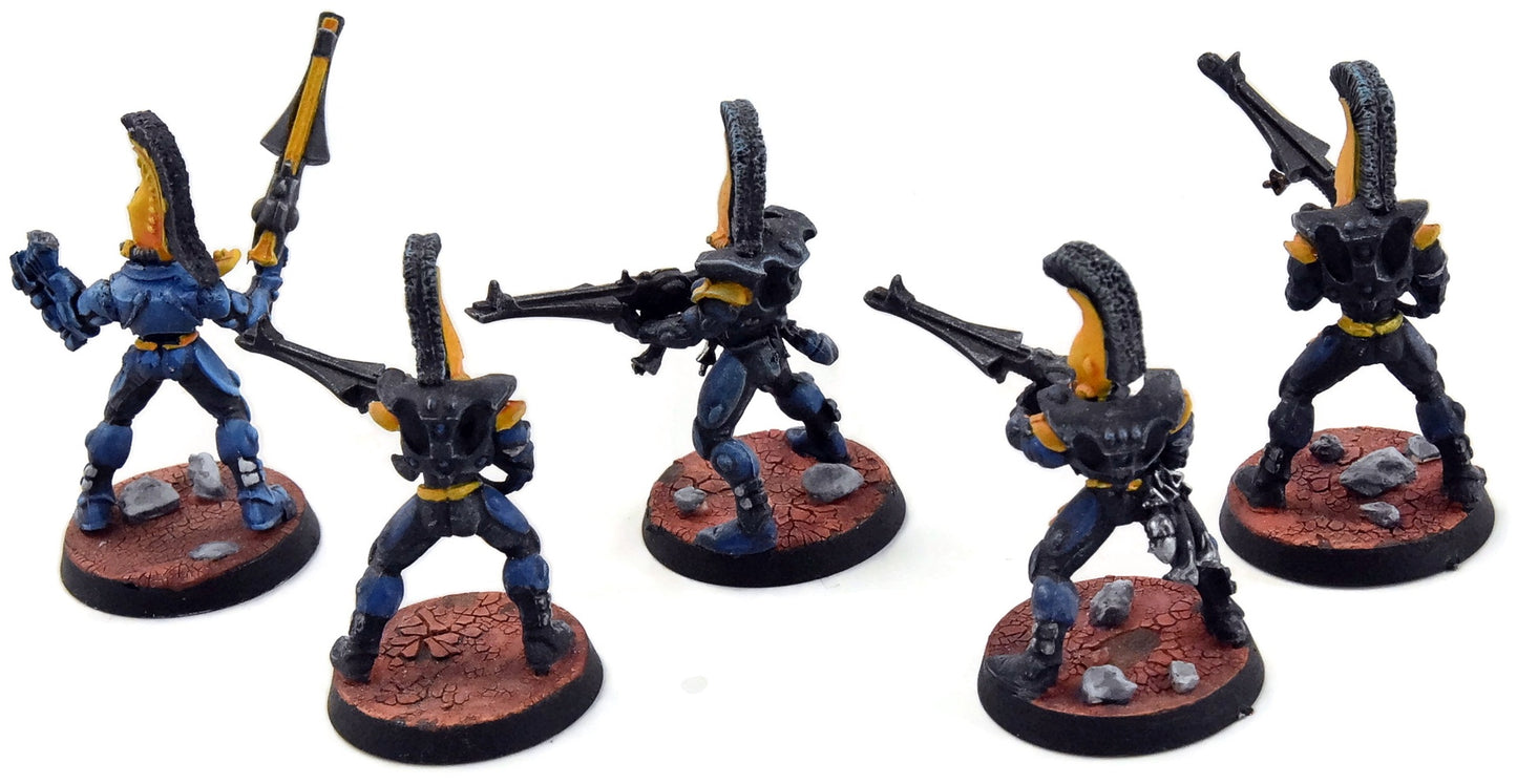 CRAFTWORLDS 5 Dire Avengers #1 METAL Warhammer 40K WELL PAINTED