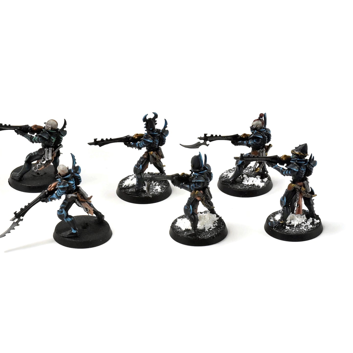 DRUKHARI 6 Kabalite Warriors #2 WELL PAINTED Warhammer 40K