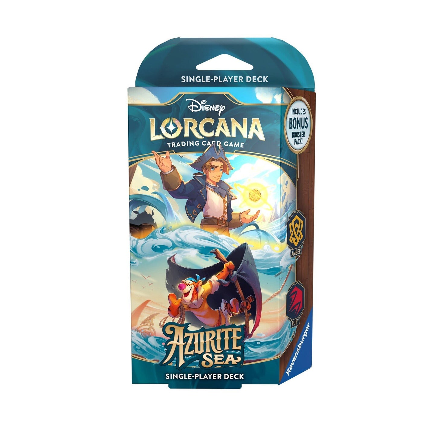 Disney Lorcana - La Mer Azurite - Jim Hawkins & Tiger  Starter Deck (FR)