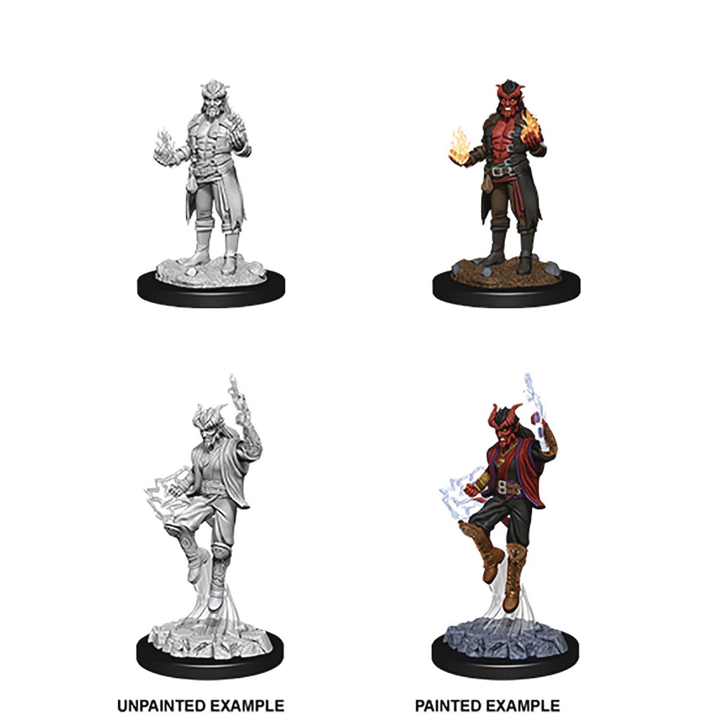 D&D Unpainted Minis Wv12 Male Tiefling Sorcerer
