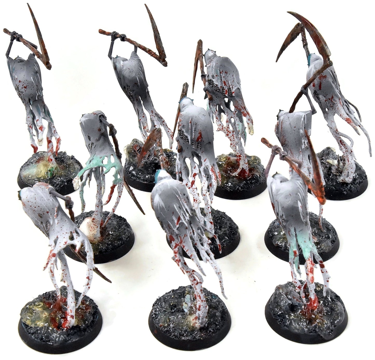 NIGHTHAUNT 10 Grimghast Reapers #2 WELL PAINTED Warhammer Sigmar