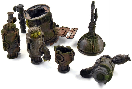 WARHAMMER 40K Sector Mechanicus Scenery Terrain Ruins #1 WELL PAINTED 40K