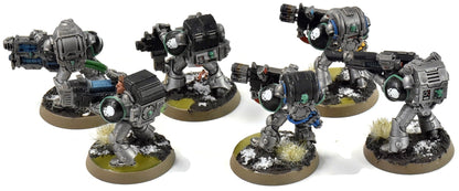 SPACE MARINES 6 Devatators #1 WELL PAINTED Warhammer 40K