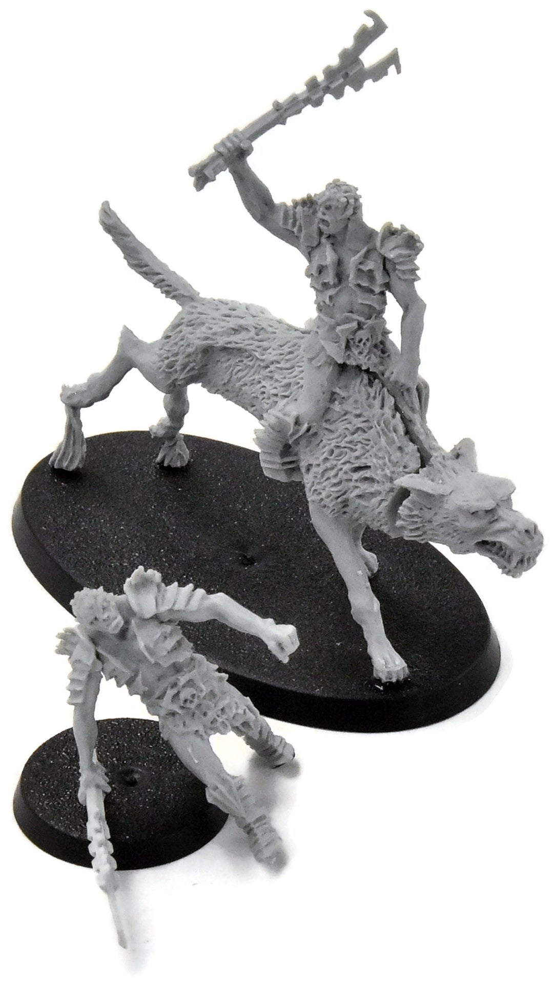 LORD OF THE RINGS Bolg Foot And Mounted #1 finecast LOTR