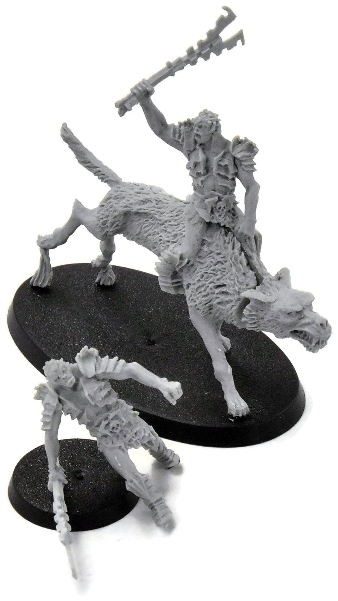 LORD OF THE RINGS Bolg Foot And Mounted #1 finecast LOTR