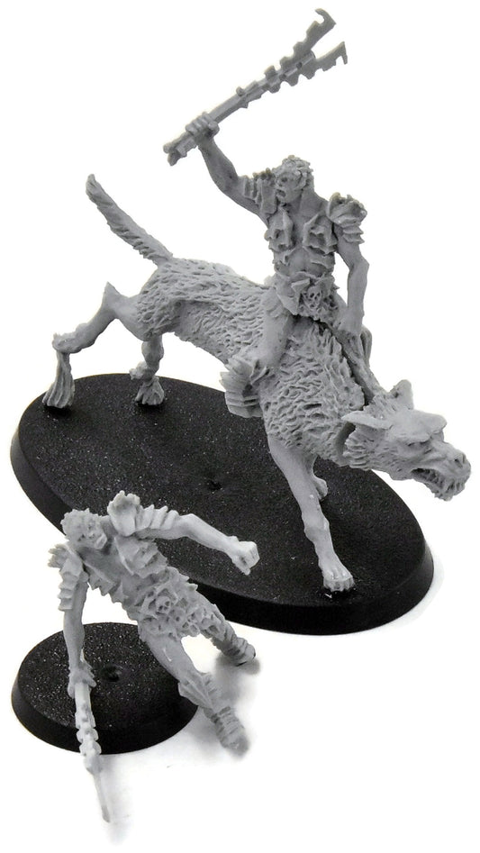 LORD OF THE RINGS Bolg Foot And Mounted #1 finecast LOTR