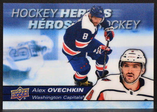 2021-22 UD Tim Hortons Hockey Heroes Alex Ovechkin H-3 Washington Capitals 7177