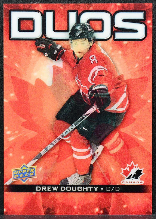 2025-26 Upper Deck Tim Hortons Duos Drew Doughty / Jonathan Toews CO-4 0107