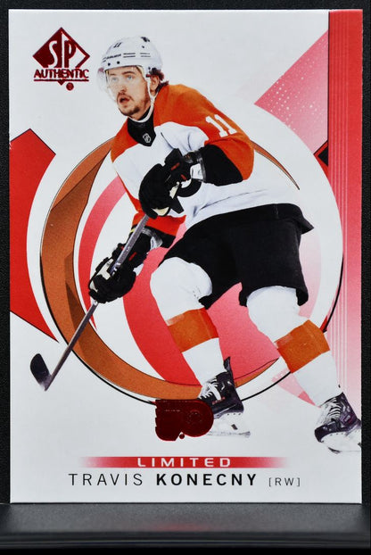 2024-25 SP Authentic Limited Red Travis Konecny 32 Philadelphia Flyers 3093