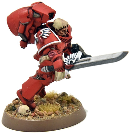 BLOOD ANGELS Lieutenant with Jump Pack #1 PRO PAINTED Warhammer 40K