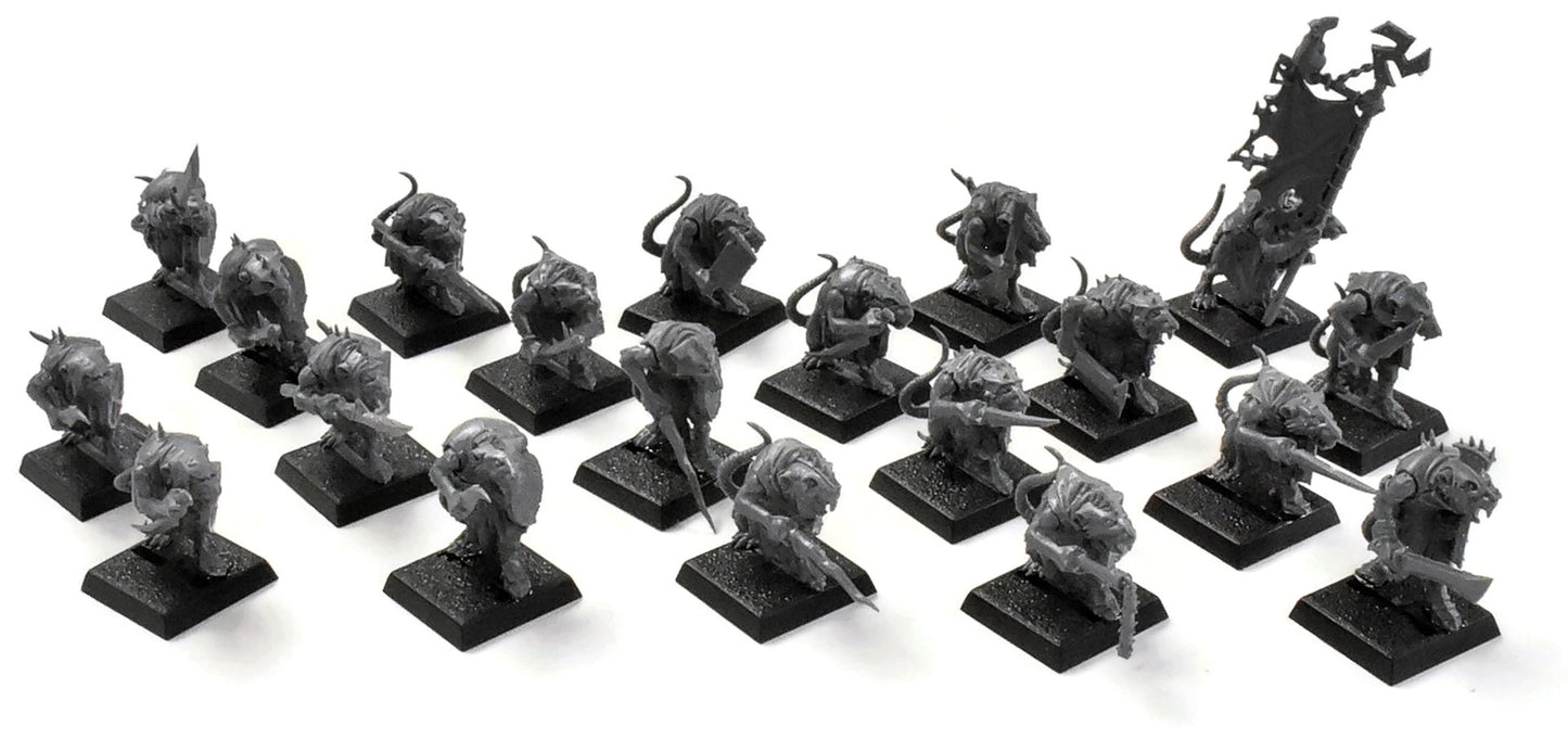 SKAVEN 20 Clanrats #1 Sigmar 3080