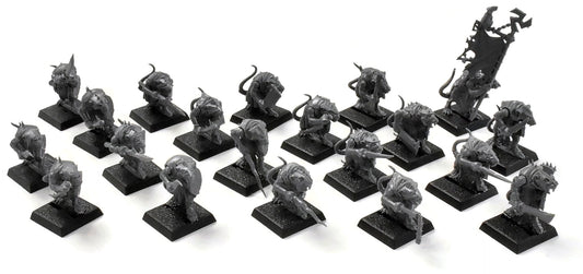 SKAVEN 20 Clanrats #1 Sigmar 3080