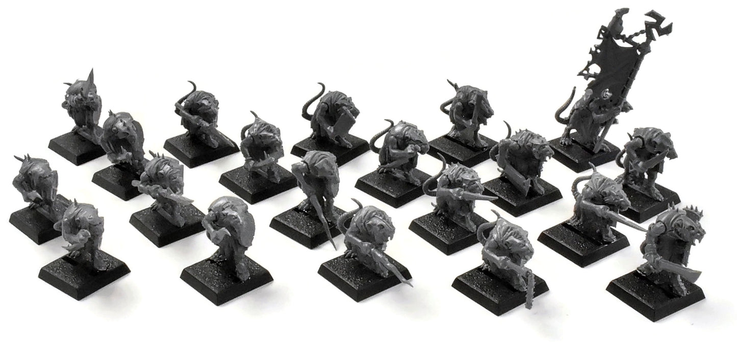 SKAVEN 20 Clanrats #1 Sigmar 3080