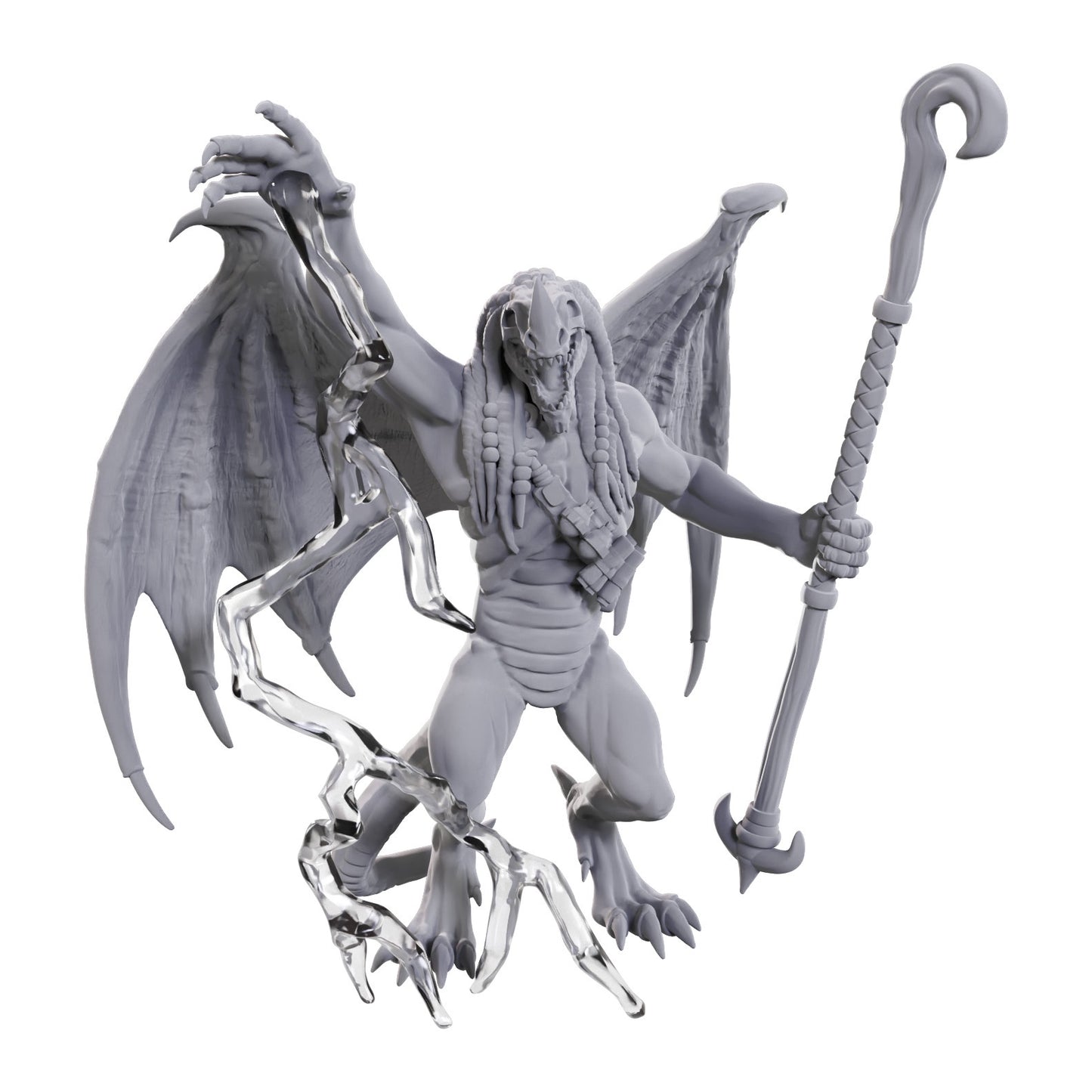 D&D Unpainted Minis WV24 Blue Abishai