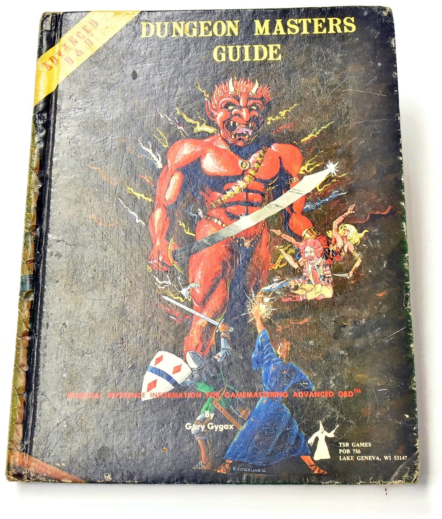 Advanced Dungeons & Dungeons Dungeon Masters Guide Acceptable Condition