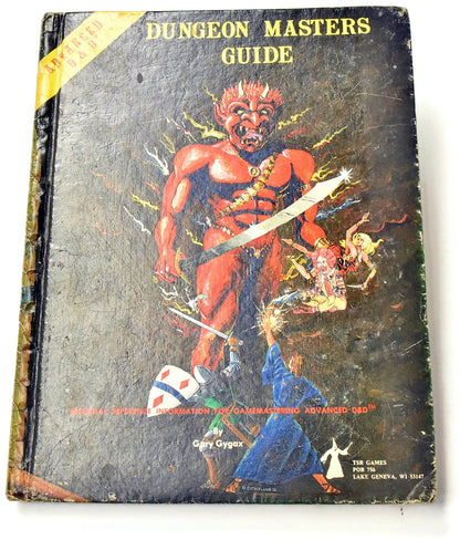 Advanced Dungeons & Dungeons Dungeon Masters Guide Acceptable Condition