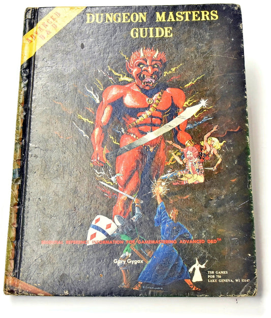 Advanced Dungeons & Dungeons Dungeon Masters Guide Acceptable Condition