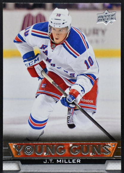 2013-14 Upper Deck Seires 1 Young Guns J.T. Miller 205 New York Rangers RC 5883