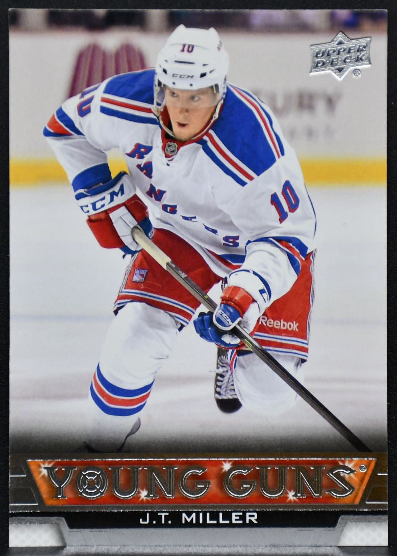 2013-14 Upper Deck Seires 1 Young Guns J.T. Miller 205 New York Rangers RC 5883