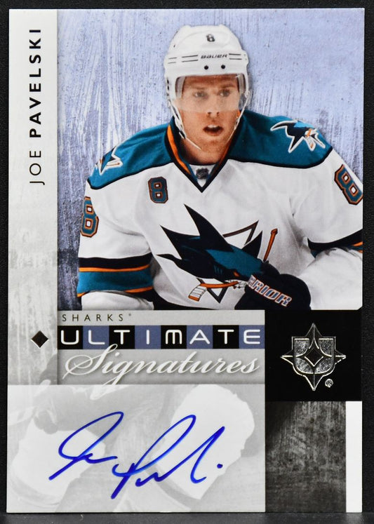 2011-12 UD Ultimate Collection Signatures Joe Pavelski US-JP Auto