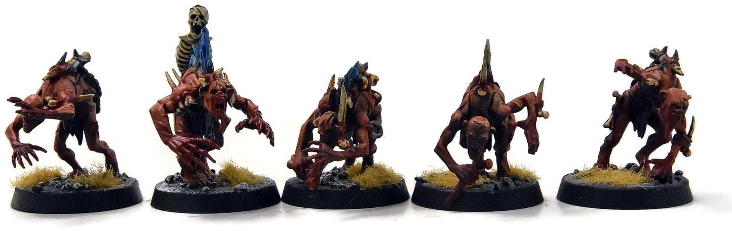 FLESH-EATER COURTS 10 Crypt Ghouls #4 WELL PAINTED Sigmar