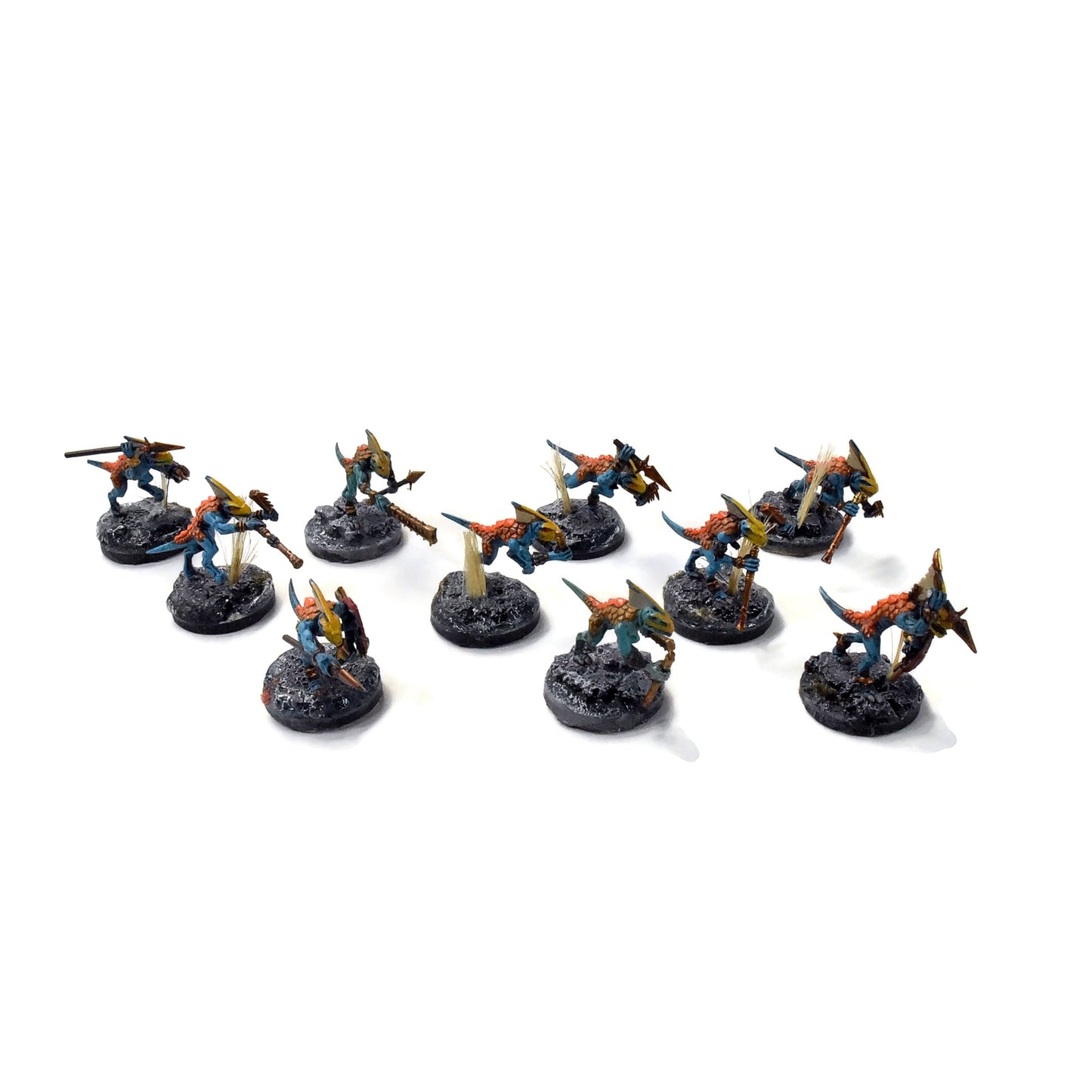 SERAPHON 10 Skinks #3 Sigmar WELL PAINTED