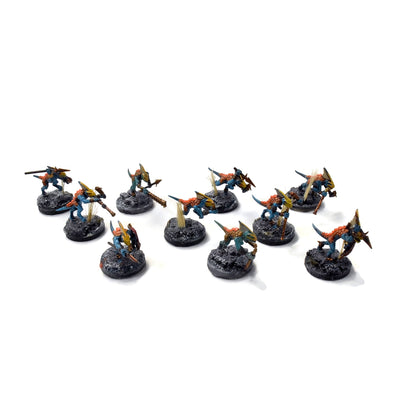 SERAPHON 10 Skinks #3 Sigmar WELL PAINTED