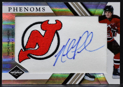 2010-11 Panini Limited Phenoms Auto Patch Nick Palmieri 197 RC Auto /299