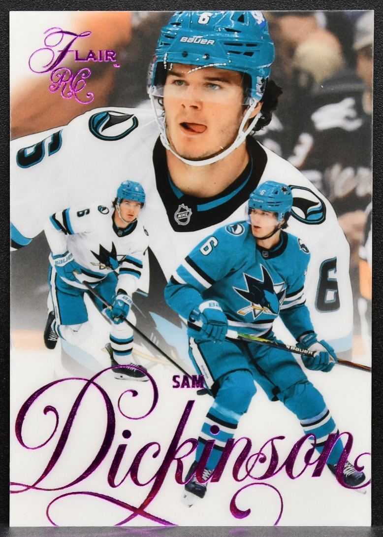 2025-26 Flair Image C Variant Sam Dickinson 197 San Jose Sharks 080/199 4667