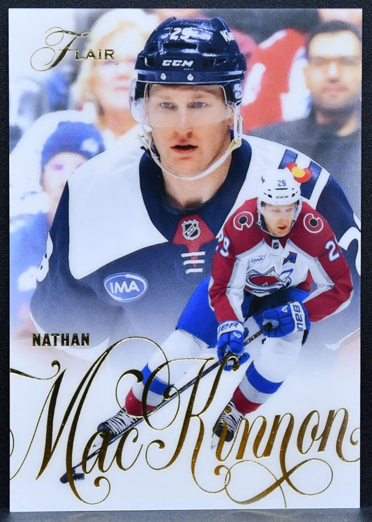 2025-26 Flair Nathan MacKinnon 28 Colorado Avalanche 4346